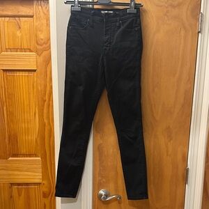 Madewell Women's Black Skinny Jeans